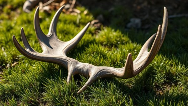 Book cover 'Dead Moose on Isle Royale', featuring moose antlers.