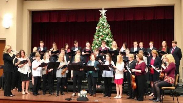Lake Michigan College ensembles unite for annual Holiday Collage concert 