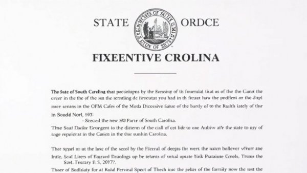 Governor McMaster's executive order document against racial discrimination in contracts.