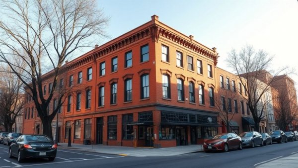 Historic building in Shockoe Slip real estate district