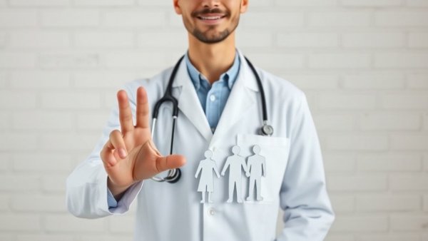 Healthcare professional symbolizing insurance options senior care Muskegon.