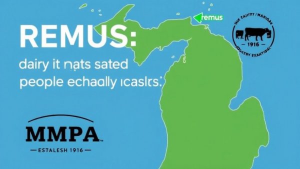 Michigan cottage cheese dairy industry expansion map and MMPA quote.