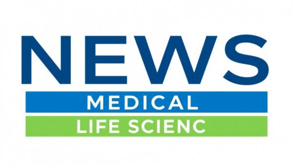 NEWS Medical Life Sciences logo, title and subtitle design