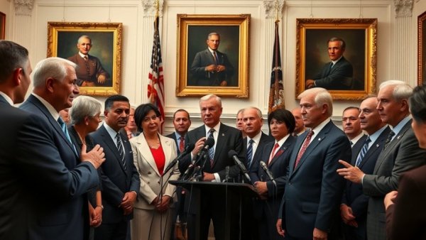 Officials discussing Medicare coverage changes 2025 during press briefing.