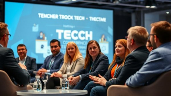 Panel discussion at tech conference highlighting founders gaining power in venture capital.