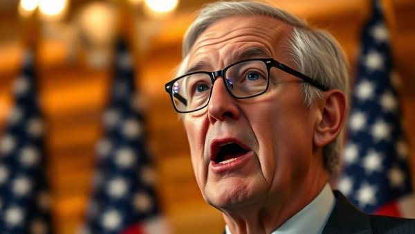 Distinguished man discussing health insurance subsidies.