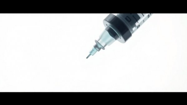 Syringe and vial of Hepatitis B vaccine for newborns.