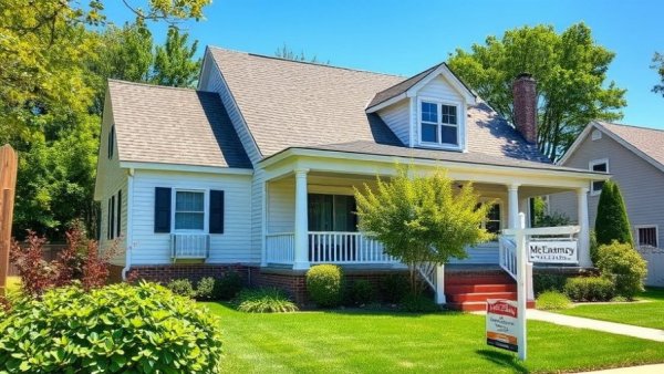 Housing affordability crisis Michigan: suburban home for sale