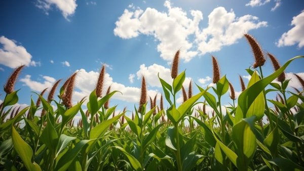 Sunlit soybean field symbolizes Michigan farmers' aid