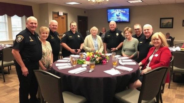 Willow Pond Senior Care honors first responders with annual steak dinner