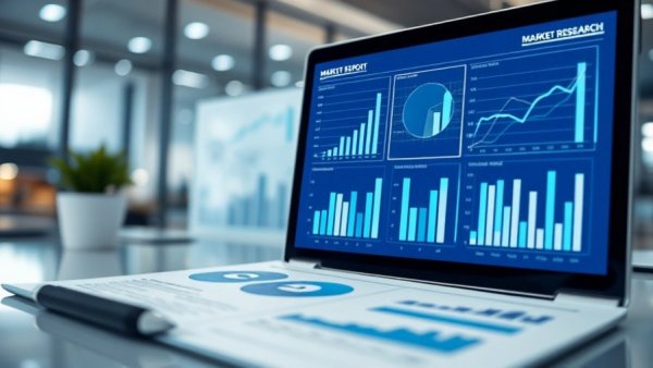 Business presentation on automotive active health monitoring systems with graphs.