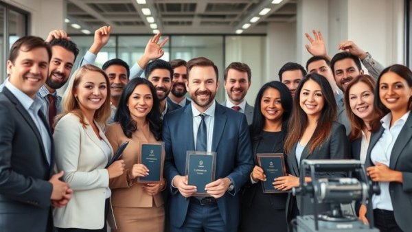 Sisir Radar funding celebration in office setting.