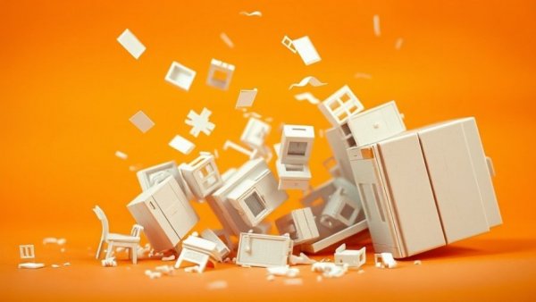 Miniature chairs and table in disarray, symbolizing family tension, consider family therapy context.