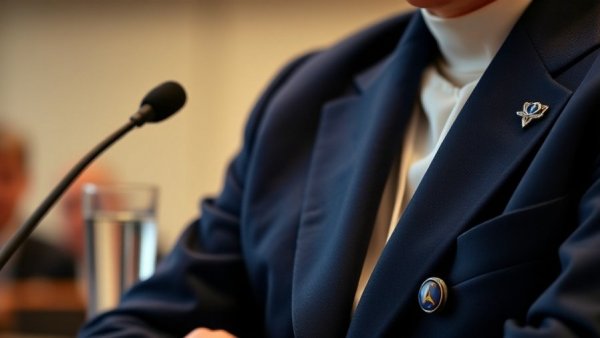 Close-up of person in formal setting at a conference, Growth Ladder for SMEs.