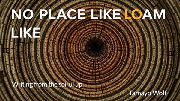 Close-up of tree rings with text promoting heritage trees preservation.