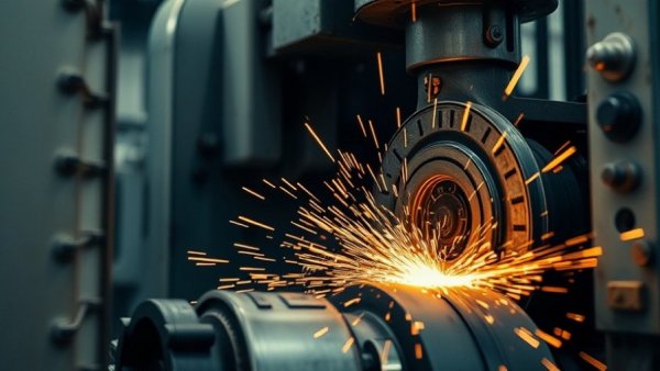 Industrial machinery operation showcasing Michigan talent development funding.