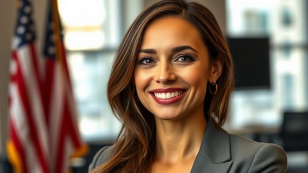 SBA Office of Native American Affairs leadership portrait with flags