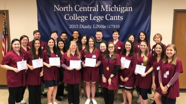 North Central Michigan College pins 15 new LPN graduates