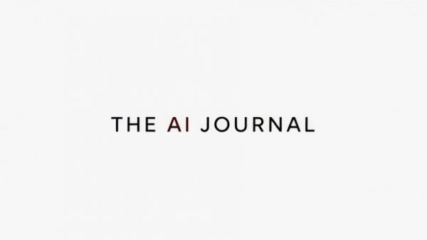 Minimalistic 'THE AI JOURNAL' logo for Small Business Campaign Launch.