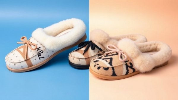 Stylish women's slippers with unique designs and supportive features.