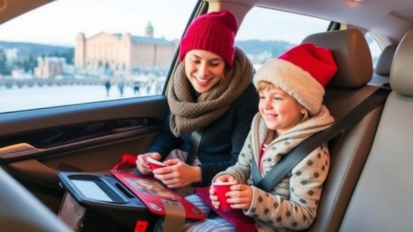 Traveling with kids for Christmas? Travel 'hacks' for cars, flights