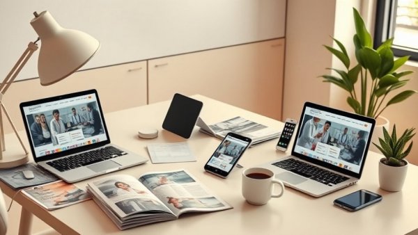 Digital devices showing healthcare content, highlighting insurance denials impact on healthcare.