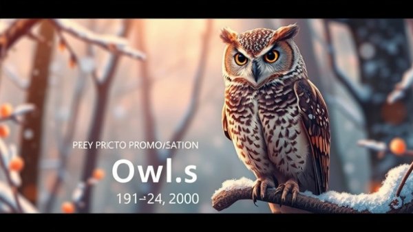 Artistic owl illustration promoting free local events happening this week Muskegon.