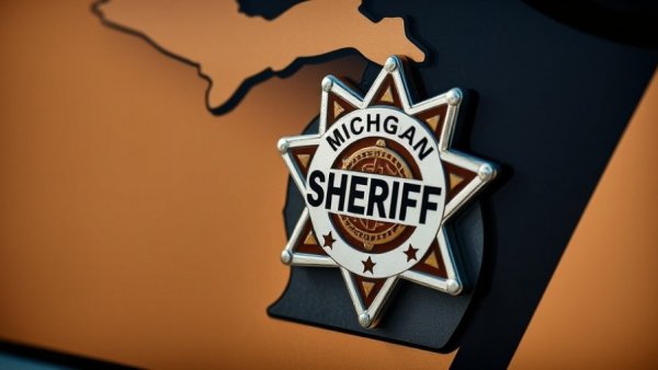 Michigan Sheriff emblem, man arrested for allegedly defrauding Michigan woman