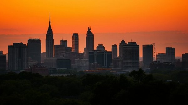 New Orleans skyline at sunset highlighting innovation opportunities.