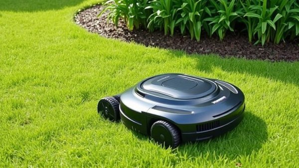 Self-Recovering Robotic Lawn Mowers