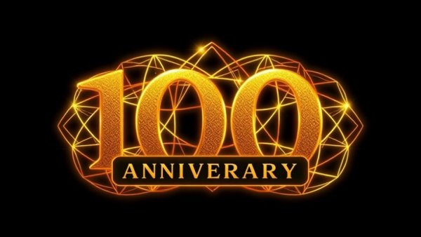 The Keyes Company 100 Years in Florida Real Estate, golden 100th anniversary logo.