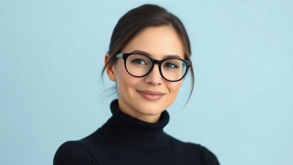 Portrait of a woman in glasses for Michigan trauma therapy services.