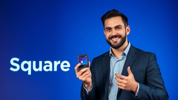 Square Training Series for Business Owners: Business tutorial slide featuring payment demo.