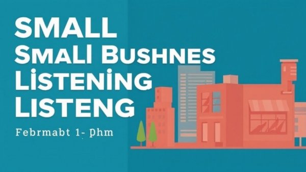 City to Hold Small Business Community Listening Session February 10