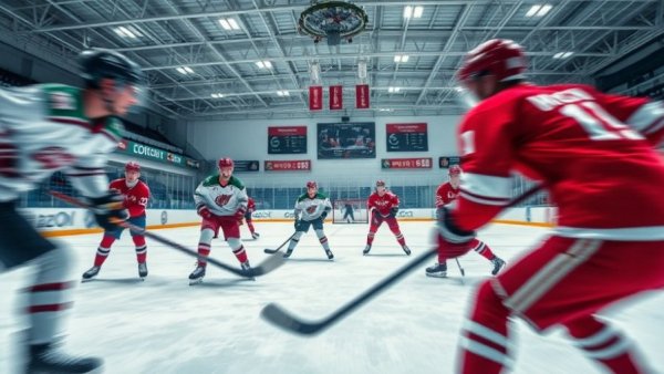 Florida Panthers players practice during playoff contention phase.