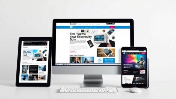 Responsive website display on digital devices illustrating property tax assessment Michigan context.