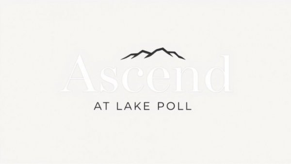 Modern logo for Ascend at Lake Powell, related to luxury property co-ownership.
