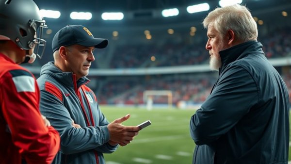 Brian Daboll joins Tennessee Titans, coaching football team on field.