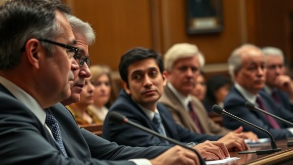 Michigan lawmakers discussing immigration enforcement bills during a session.