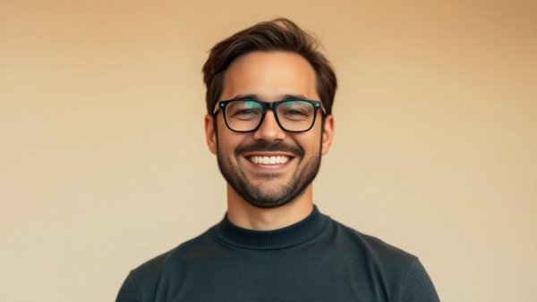 Professional man smiling, representing rental property oversight services.