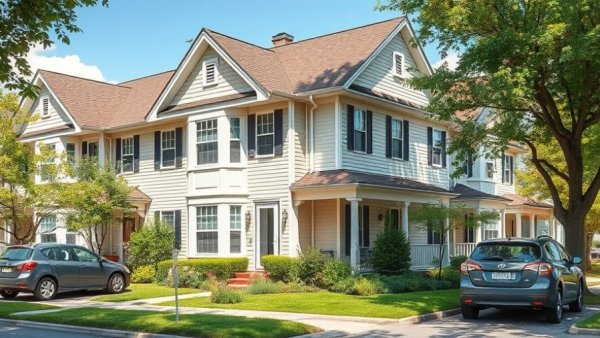 Luxury homes sold in Wayne area suburb with cars parked.