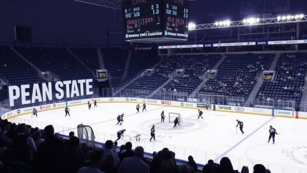 Penn State ice hockey made history in Beaver Stadium vs Michigan State