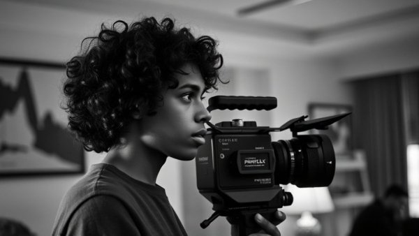 The Big Chill Film National Film Registry: person using vintage camera on set.