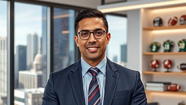 Studio broadcast with professional discussing Michigan transportation construction updates.