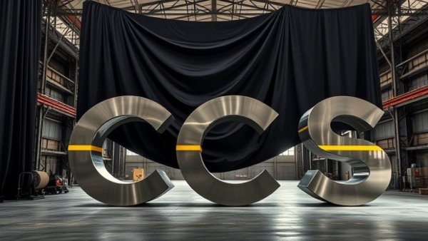 Carter Contracting Services girder frame acquisition branding in industrial setting.