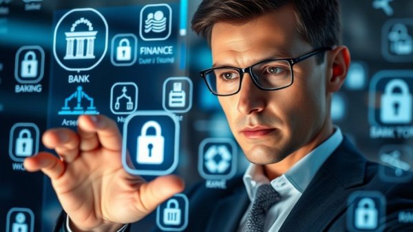 Digital banking interface with businessperson for commercial property fund management