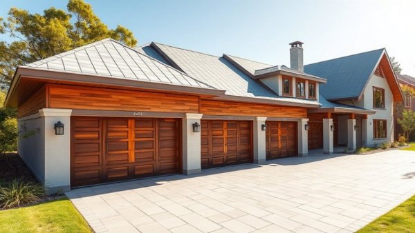 Elegant modern house showcasing architecture, building permit approval process.