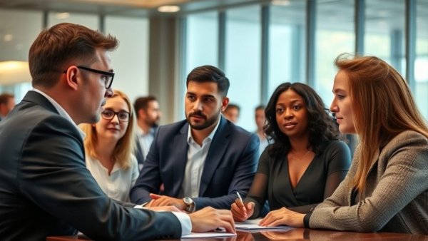 Business meeting discussing Louisiana startup investment support