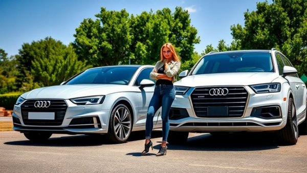 Audi dealership opening in Northwest Arkansas, featuring elegant vehicles.