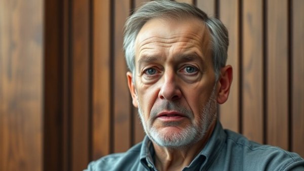 Concerned man discussing medical neglect at Baldwin ICE detention center.